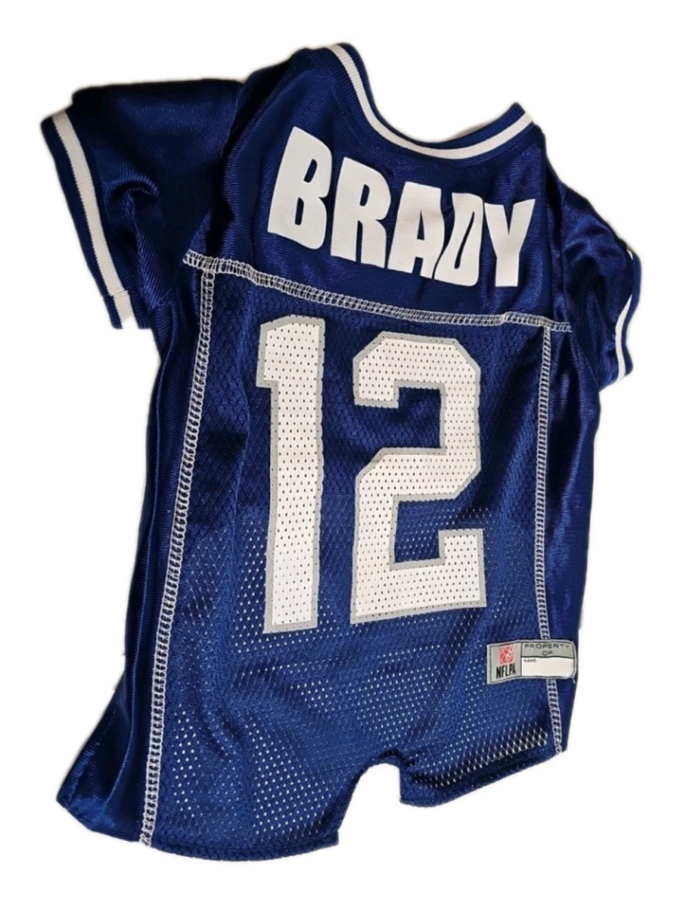 Pet Wear Tom Brady Tampa Bay Bucs Dog Jersey Size Medium Blue Pets First